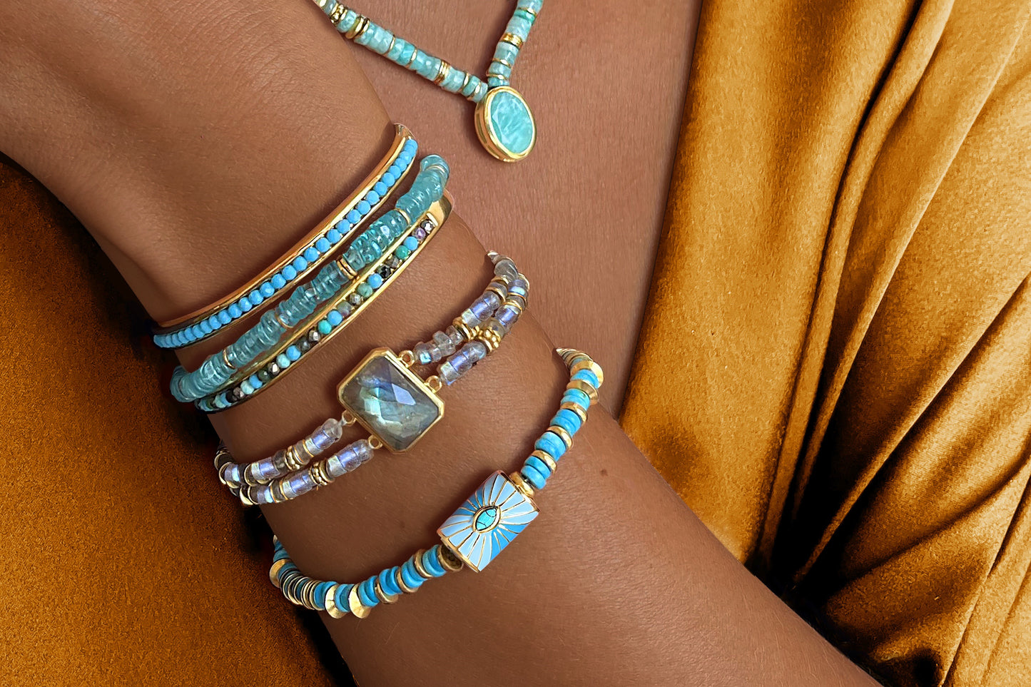 Gold Plated Beads Bracelet | Chain Bracelet Set | Bracelets Jewelry | Boho  Bracelet - Style - Aliexpress